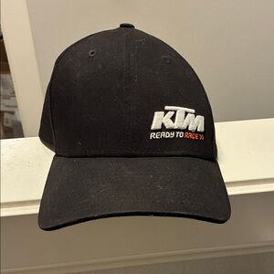 KTM Black Men's Cap